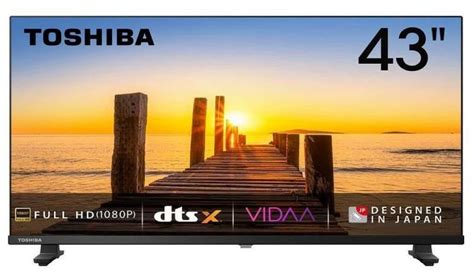 Toshiba 43V35MN; 2K 43 Inch Full HD Smart LED TV; 250nits; Vidaa U6